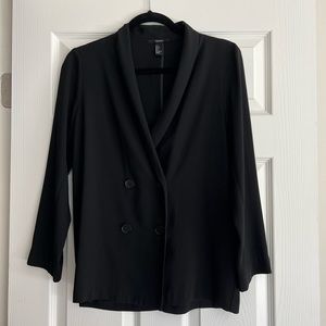 Forever 21 Drapey Double breasted button blazer